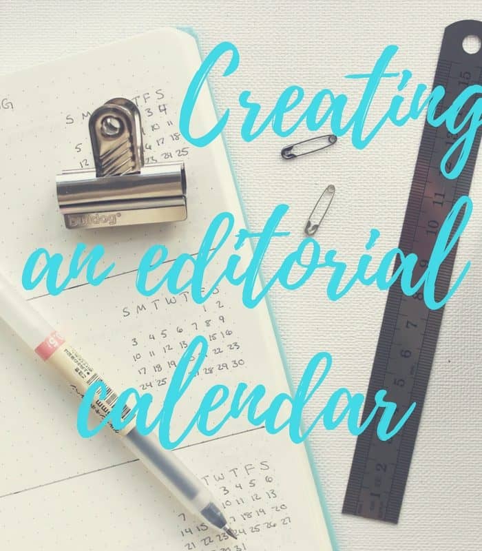 Becoming a blogger: Creating an editorial calendar, or what and when to write