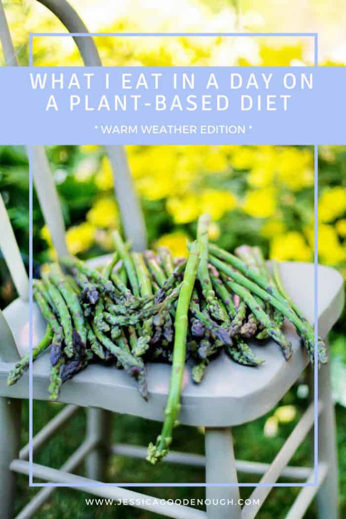 What I eat in a day on a plant-based diet – warm weather edition