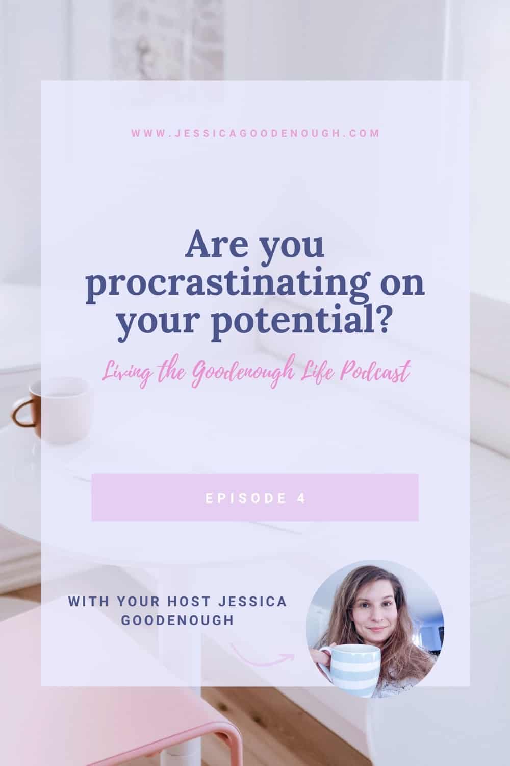 Are you procrastinating on your potential? In this episode, I invite you to reflect on how you might be sabotaging your efforts towards your goal(s). But we're doing it in a compassionate way! This podcast episode comes with a free workbook to gain more clarity on your thoughts and then move on and start following through with your plans!