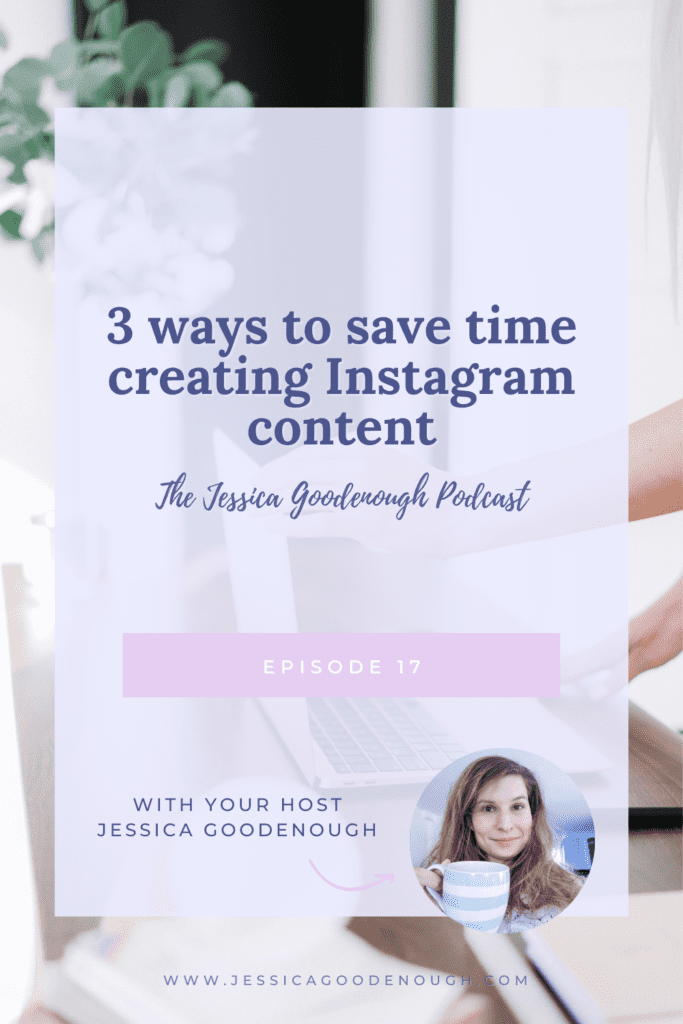 Do you feel like Instagram takes up too much time? Well here are 3 ways to spend less time creating Instagram content, ranked in the order I believe you should do them!