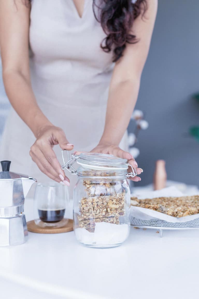 Plant-based breakfast on the go