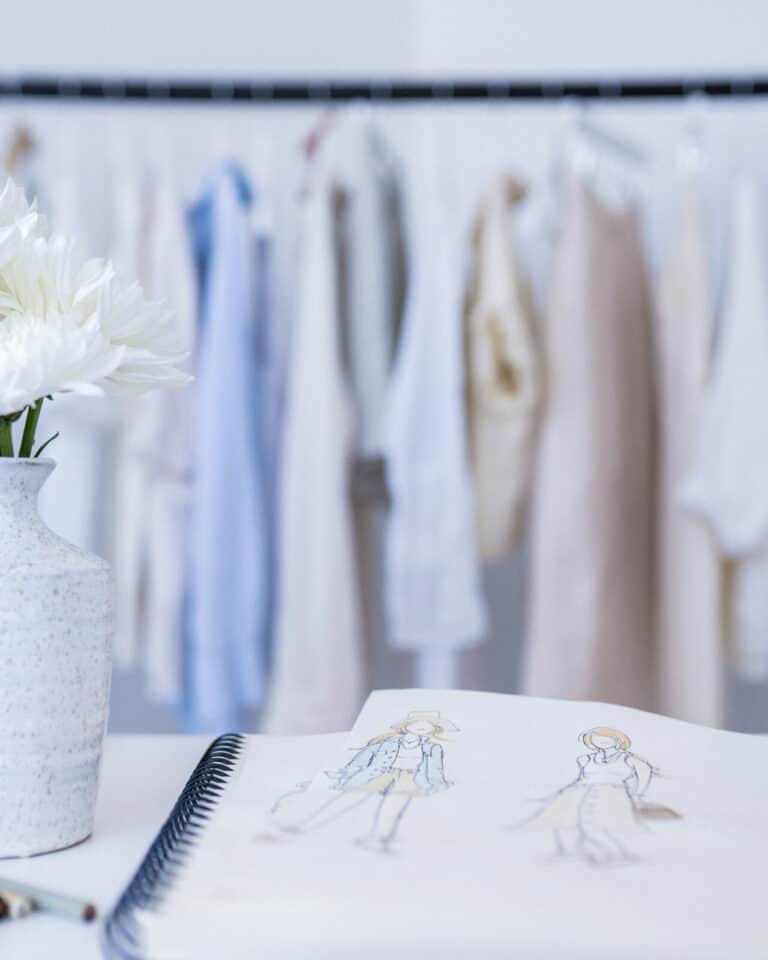 Curated capsule wardrobe